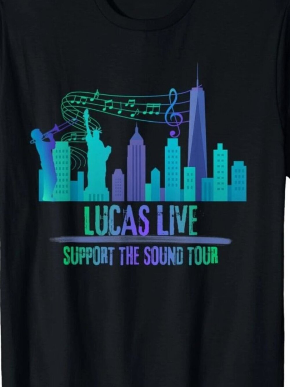 Lucas Live Support The Sound Limited Edition T-Shirt 252 - Picture 2 of 5
